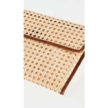 Bembien Women's Lara Clutch - Chic Rattan Design