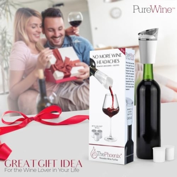 PureWine Phoenix Wine Purifier Starter Kit for Allergies