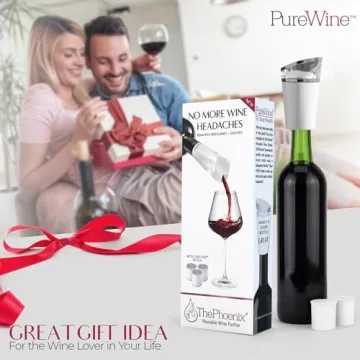 PureWine Phoenix Wine Purifier Starter Kit for Allergies