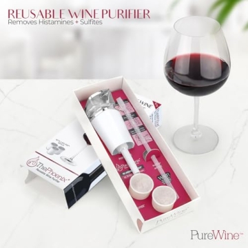 PureWine Phoenix Wine Purifier Starter Kit for Allergies
