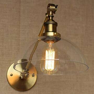 Elegant NIUYAO Vintage Wall Sconces for Any Room