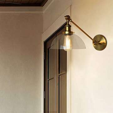 Elegant NIUYAO Vintage Wall Sconces for Any Room