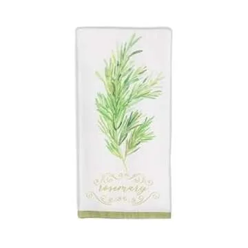 Charming Herb-Printed Tea Towel Gift Set for Any Kitchen