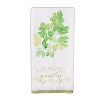 Charming Herb-Printed Tea Towel Gift Set for Any Kitchen