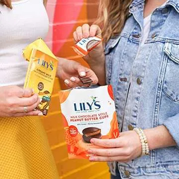 LILY'S Creamy Milk Chocolate Style No Sugar Added Sweets, Gluten Free, Bulk, 3 oz Bars (12 Count, 12 Boxes)