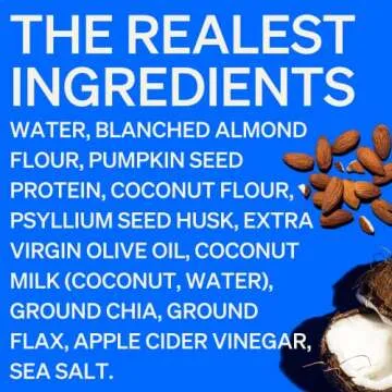 UNBUN Totally Grain Free and Keto 6" Tortillas, 7.4 Ounce (Pack of 4), 1g Net Carbs, 4g Protein, 4g Fiber, 0g Added Sugars Per Tortilla, Vegan, Gluten Free