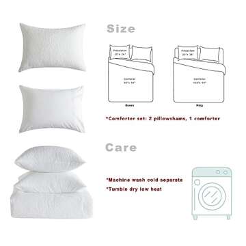 Softpage Cotton Boho Queen Comforter Set for Elegant Bedrooms