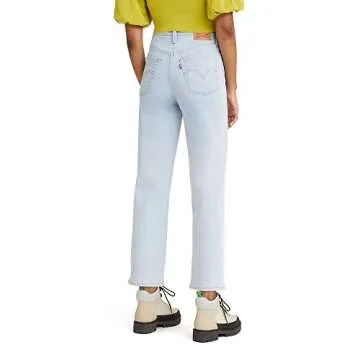 Levi's Women's Ribcage Straight Ankle Jeans - Fall Storm