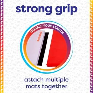 Antsy Pants Tumbling Mat – Gymnastics Mat, Easy to Clean Gym Mat, Sturdy, Foldable Tumbling Mat for Kids, Padded, Lightweight, Portable, Carrying Handle, Gymnastics Equipment for Activity Play