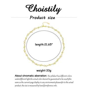 Barbed Wire Iron Chain Necklace for Men in Gold