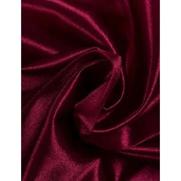 Sedrinuo Long Sleeve Deep V Neck Mini Dress for Women