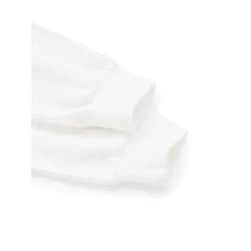 SweatyRocks Womens Casual Long Sleeve Crew Neck USA Letter Print Pullover Sweatshirt Solid White S