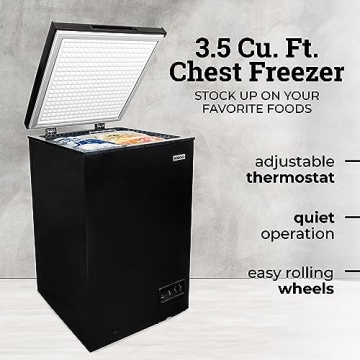 Igloo 3.5 Cu. Ft. Chest Freezer for Homes & RVs