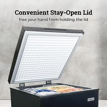 Igloo 3.5 Cu. Ft. Chest Freezer for Homes & RVs