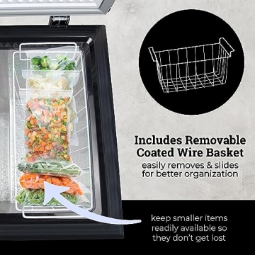 Igloo 3.5 Cu. Ft. Chest Freezer for Homes & RVs