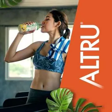 ALTRU Tropical Fruit Flavored Water with Patented Antioxidant & Electrolyte Blend with Glutathione, 12 pack (16 oz bottles), Keto, Zero Sugar (Variety Pack)