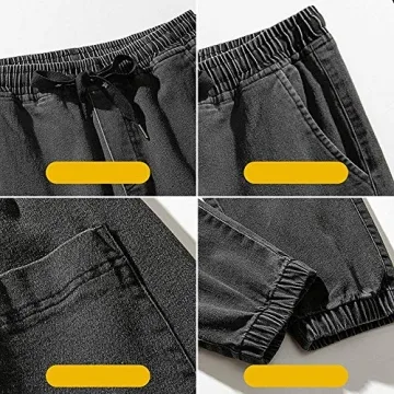 XYXIONGMAO Hip Hop Cargo Joggers Pants for Men