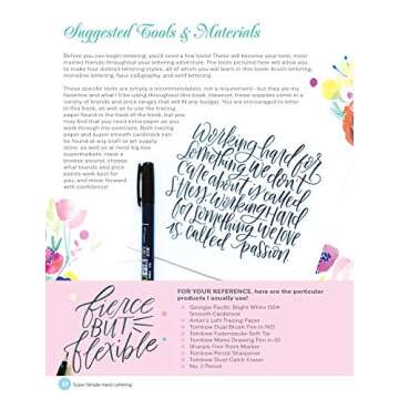 Super Simple Hand Lettering Book for All Ages and Levels