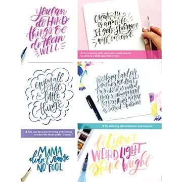 Super Simple Hand Lettering Book for All Ages and Levels