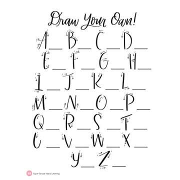 Super Simple Hand Lettering Book for All Ages and Levels