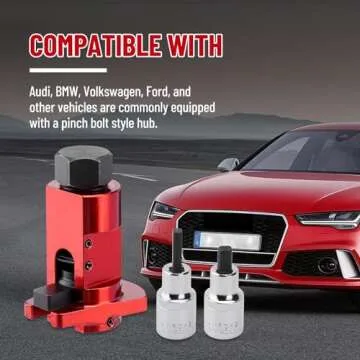 SPARKWHIZ Strut Spreader Tool, Suspension Strut Knuckle Spreader 5.0 – 10.5 mm + Suspension Strut Spreader Socket Tool