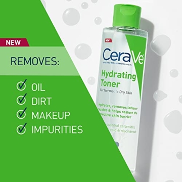 CeraVe Hydrating Toner Alcohol-Free with Hyaluronic Acid