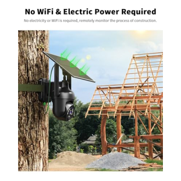 Oculview 2K Solar Security Camera with 4G LTE Data