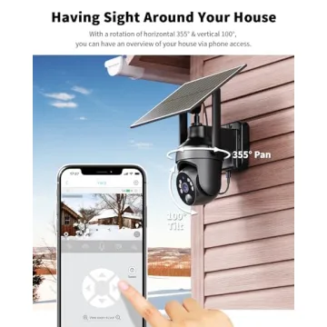 Oculview 2K Solar Security Camera with 4G LTE Data