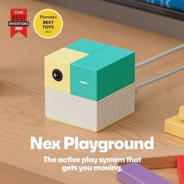 Nex Playground Active Play System & Travel Case - AI-Powered Console for Kids & Families
