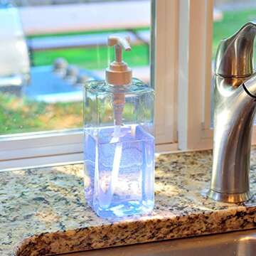 Youngever Eco-Friendly 32 oz Pump Bottles 3 Pack