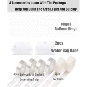 LANGXUN 7.2ft Gold Metal Round Balloon Arch kit, Backdrop Circle Stand Arch Frame for Wedding Birthday Party Decoration, Graduation Decorations and Baby Shower Photo Background