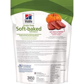 Hill's Grain Free Soft Baked Dog Treats with Duck & Pumpkin