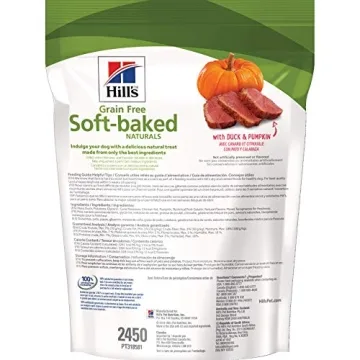 Hill's Grain Free Soft Baked Dog Treats with Duck & Pumpkin