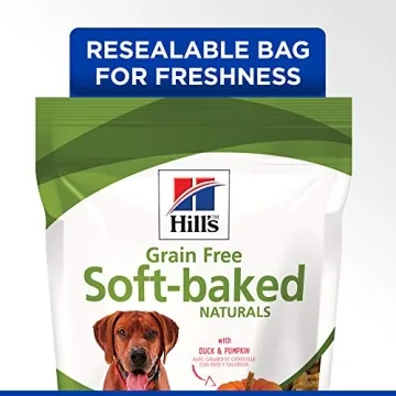 Hill's Grain Free Soft Baked Dog Treats with Duck & Pumpkin