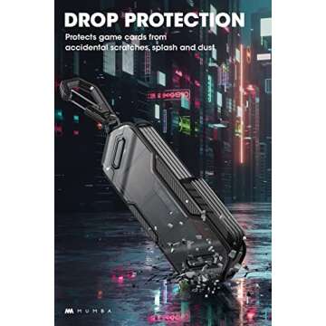 Mumba 12 Switch Game Card Case Holder for Nintendo Switch Game Cards, Portable and Exquisite Protect...