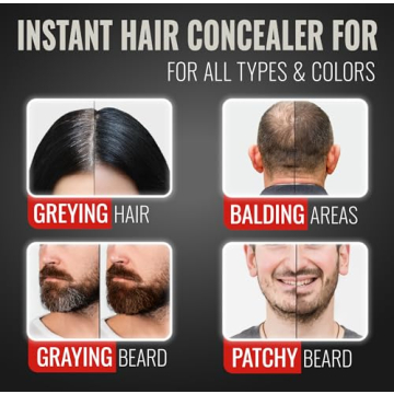 TINT Root Cover Up Hair Powder for Natural Gray Concealment