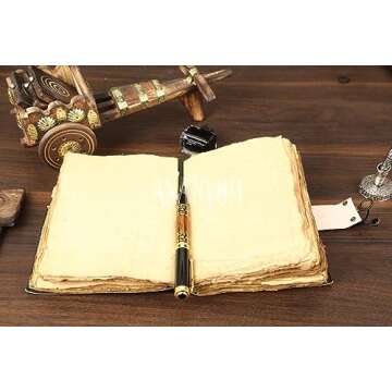 Vintage Leather Journal - Perfect Gift for Men & Women
