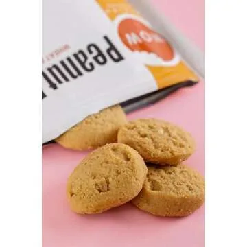 WOW Baking Company Gluten-Free Cookies, Peanut Butter, 8 Ounce (Pack of 6)