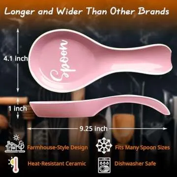 Ceramic Spoon Rest - DAYYET Stylish Kitchen Accessory