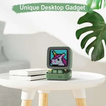 Divoom Ditoo Retro Pixel Art Bluetooth Speaker - Creative Fun