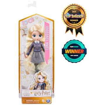Wizarding World Harry Potter, 8-inch Luna Lovegood Doll, Kids Toys for Ages 5 and up