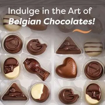 GuyLian Belgian Chocolate Gift Box - Luxury Gourmet Treat