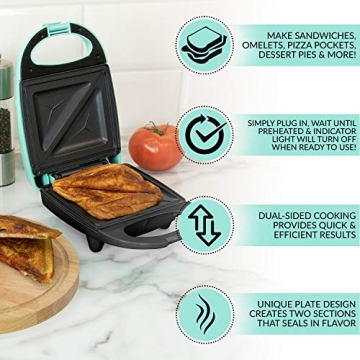 Nostalgia MyMini Sandwich Maker for Quick Meals