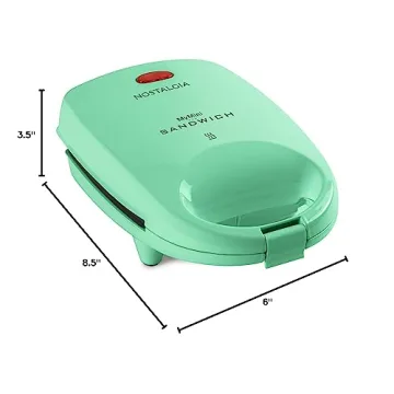 Nostalgia MyMini Sandwich Maker for Quick Meals