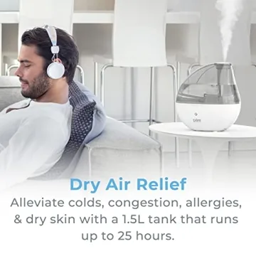 Ultrasonic Cool Mist Humidifier for All Spaces