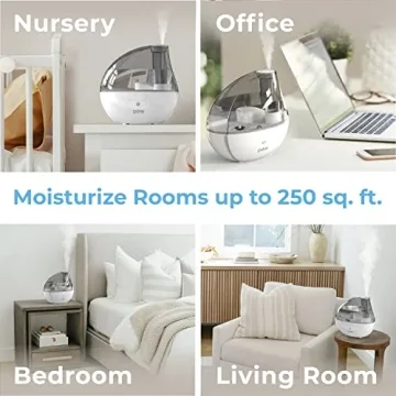 Ultrasonic Cool Mist Humidifier for All Spaces