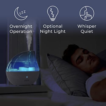 Ultrasonic Cool Mist Humidifier for All Spaces