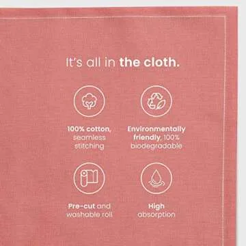 MY DRAP Reusable Dinner Napkin Set, Elegant Cotton Napkins