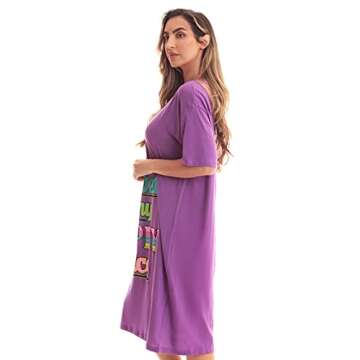 Just Love Short Sleeve Nightgown Sleep Dress for Women Sleepwear 4361-487-M