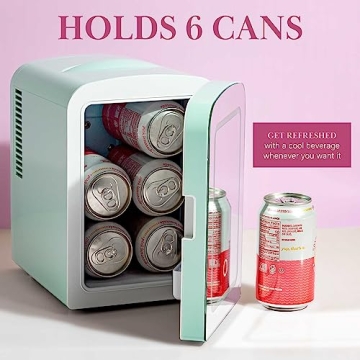 Paris Hilton Mini Beauty Fridge with LED Light
